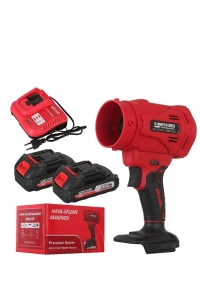 KİMMEER PLUS 21V Turbo Hava Üfleyici Fan, Yaprak Üfleme, Araba ,Cam ,Su Lekeleri Kurulama Fanı